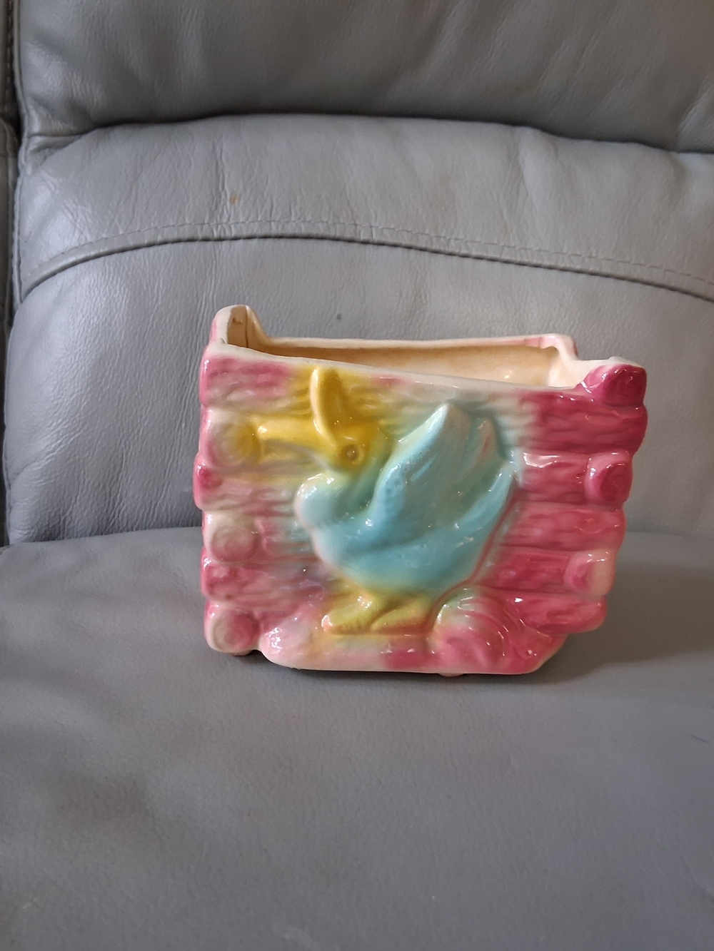 Vintage Royal Copley Duck Planter